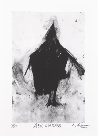 Lithograph Serra - Abu Ghraib