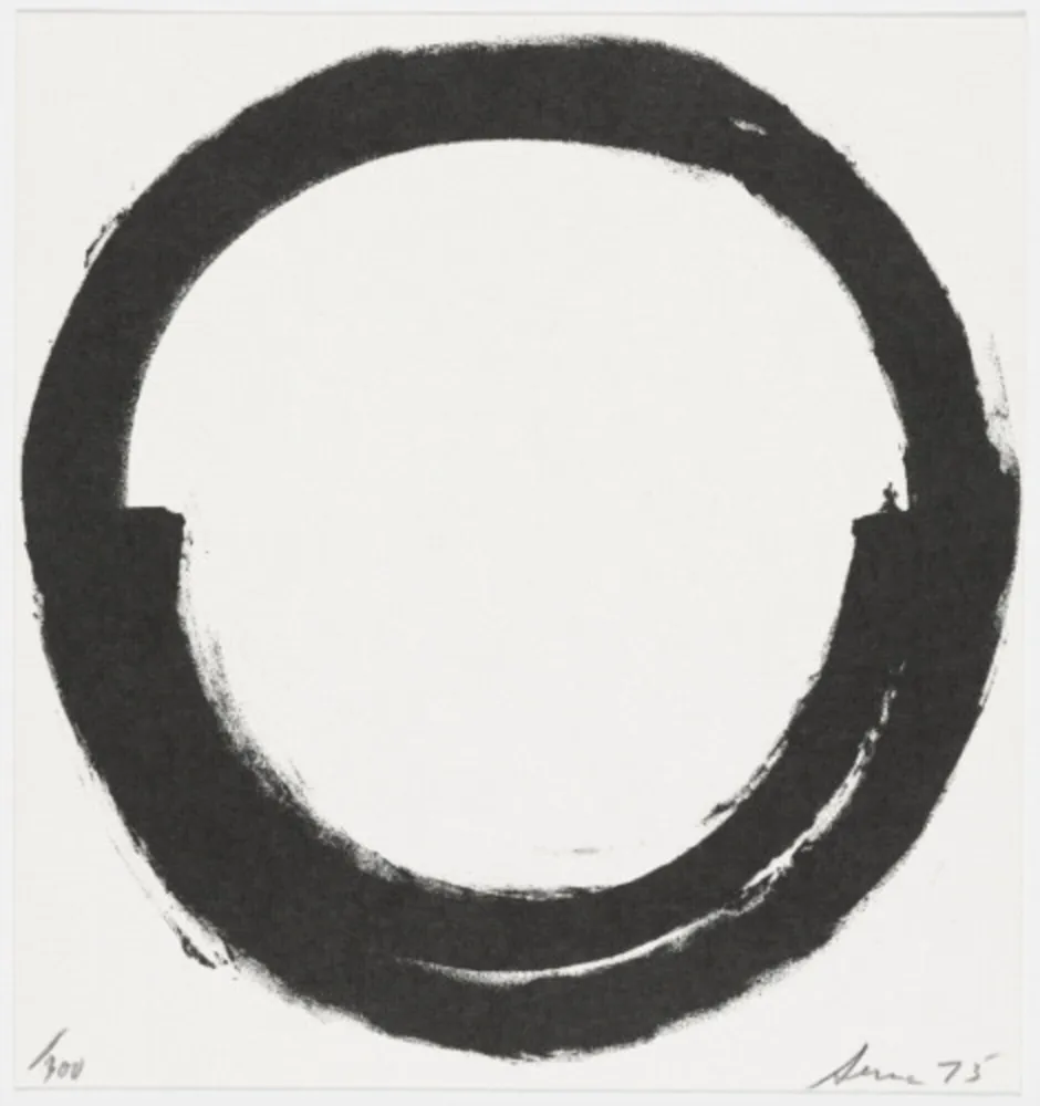 Lithograph Serra - Untitled from The New York Collection for Stockholm