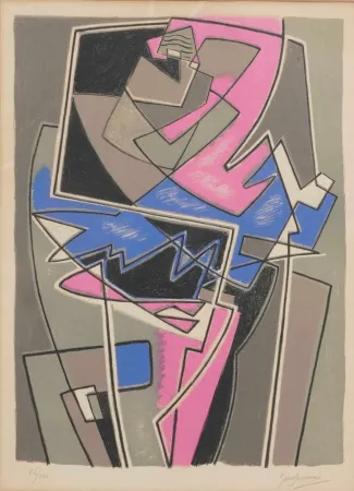 Lithograph Severini - Ballerine
