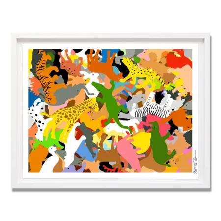 Screenprint Shelby And Sandy - Animal Toys