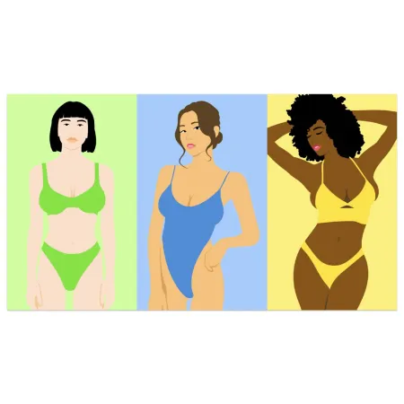 Screenprint Shelby And Sandy - Bikini Girls #1