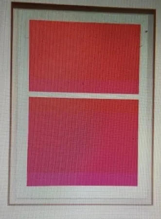 Screenprint Shepherd - State Theater on Bikini Pink