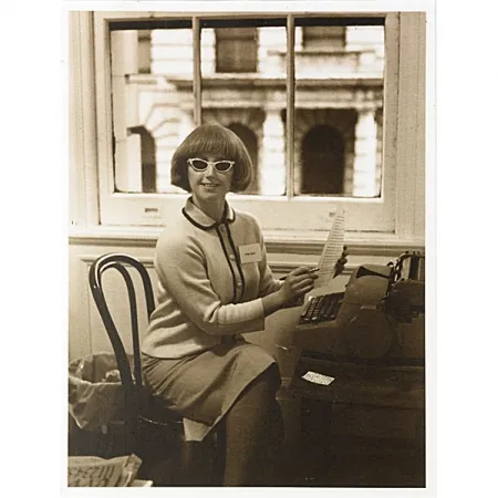 Lithograph Sherman - The Secretary at Artist