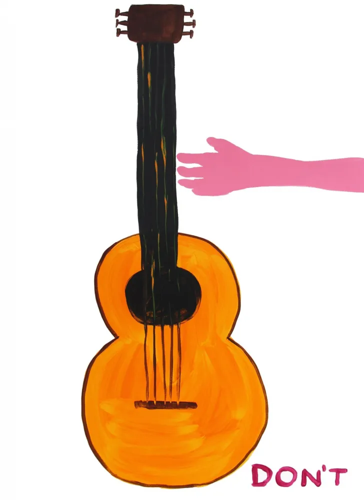 Screenprint Shrigley - Don`t