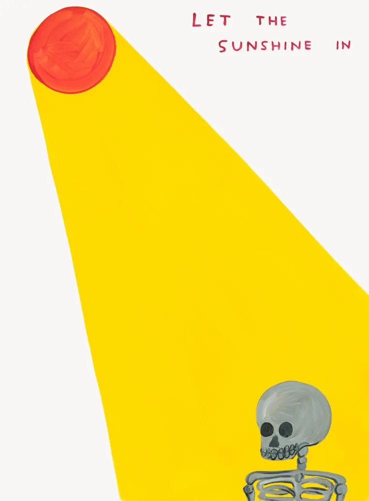 Screenprint Shrigley - Let The Sunshine In