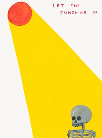 Screenprint Shrigley - Let The Sunshine In