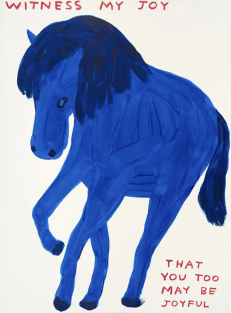 Screenprint Shrigley - Witness My Joy