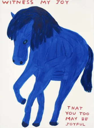 Screenprint Shrigley - Witness My Joy