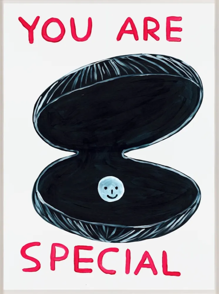 Screenprint Shrigley - You are special