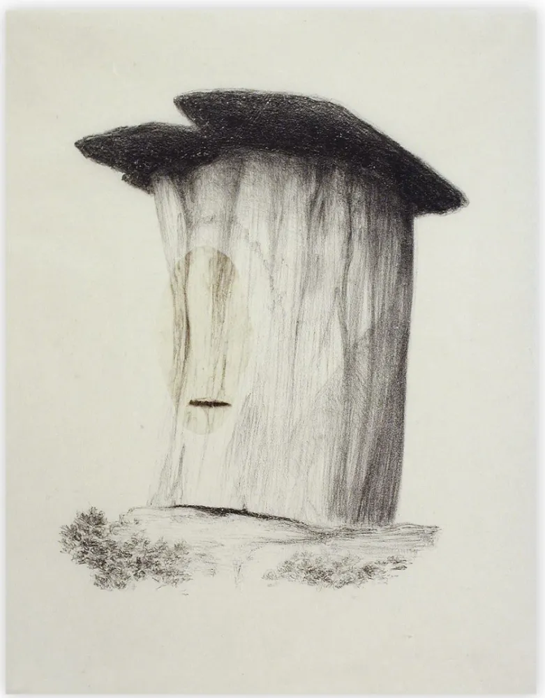 Lithograph Sicilia - Tumba en el Aire I