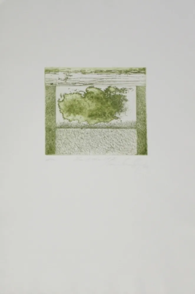 Etching And Aquatint Siegert - Landschaft