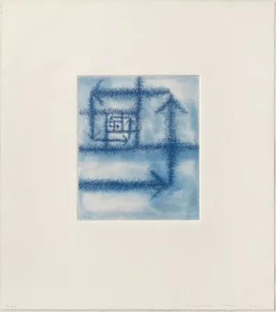 Etching And Aquatint Siena - Fletxes ortogonals decreixents