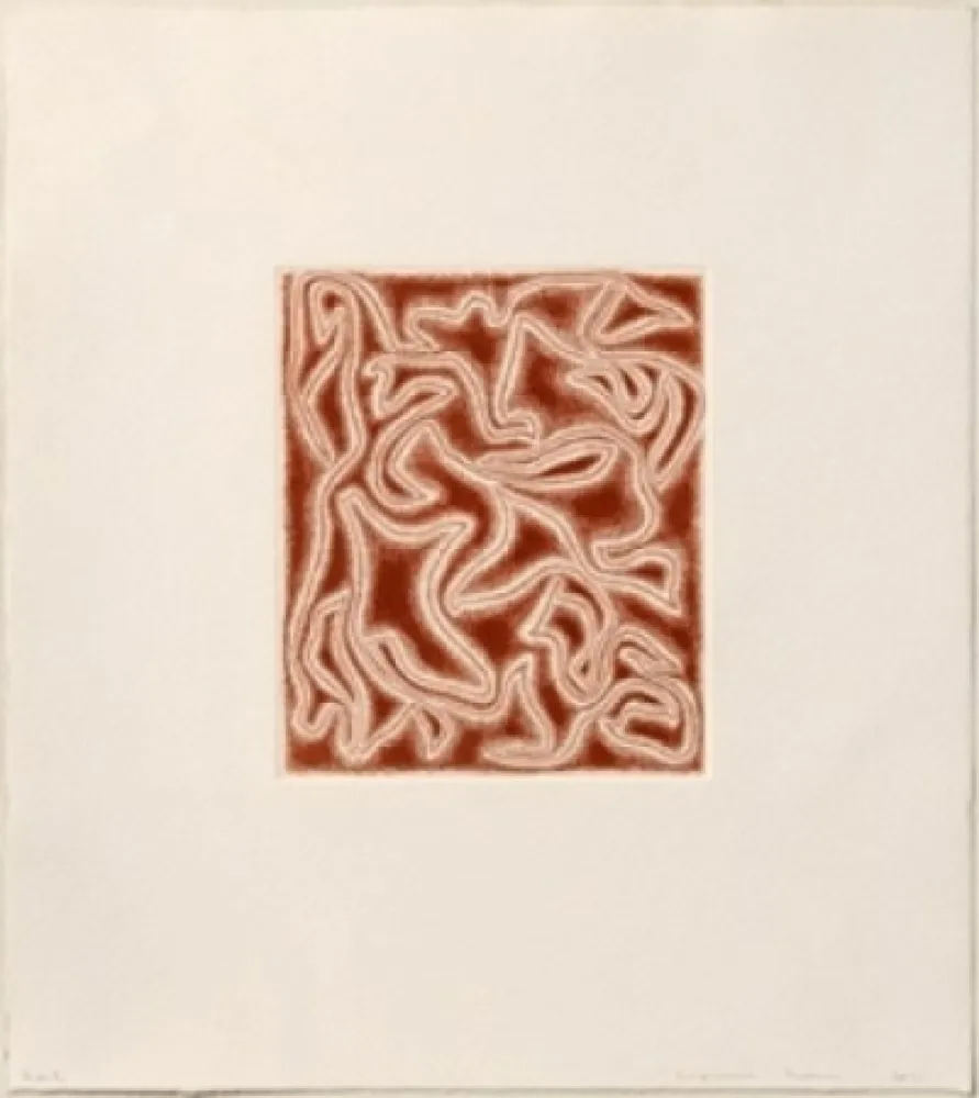 Etching And Aquatint Siena - Línies sortint de l'obscuritat