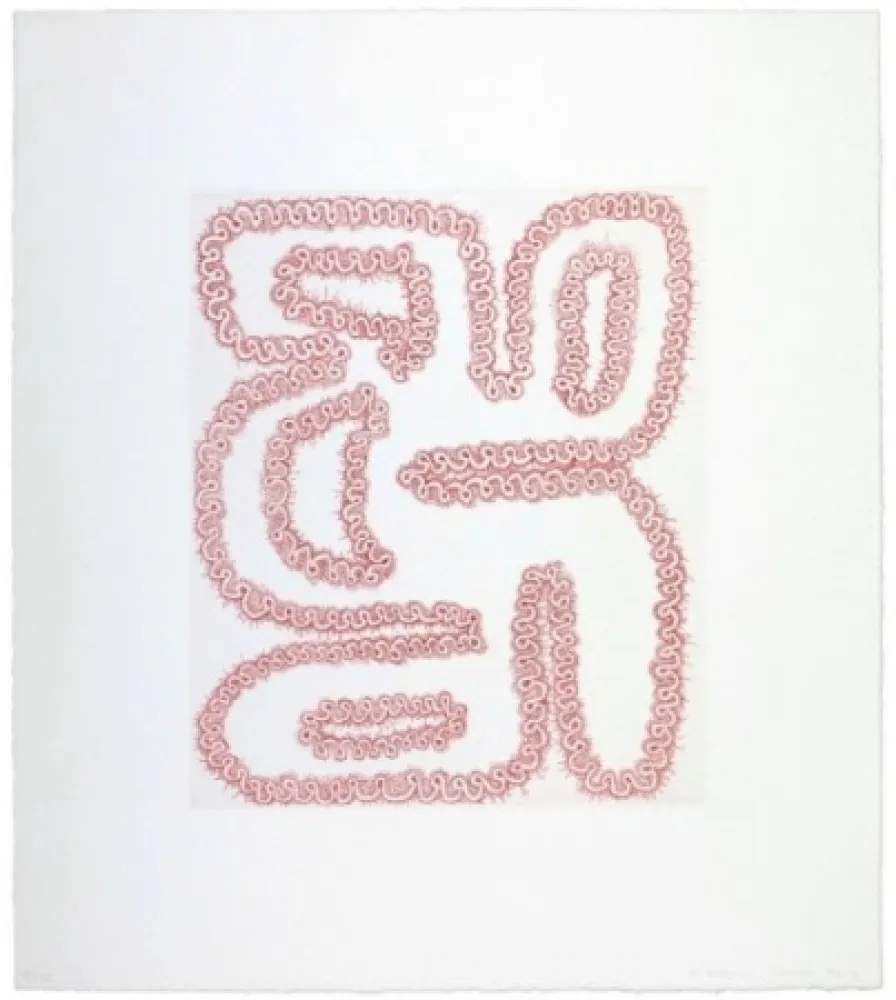 Etching Siena - Roda tergiversada amb quatre forats