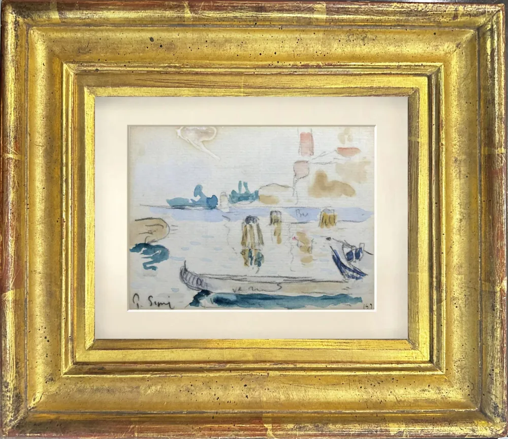 No Technical Signac - Original water colour