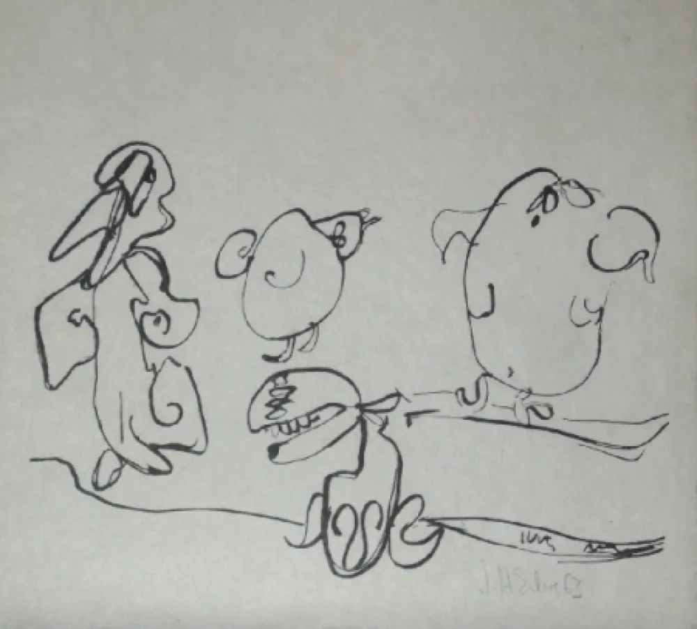 Lithograph Silva - Sans titre 22