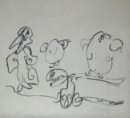 Lithograph Silva - Sans titre 22