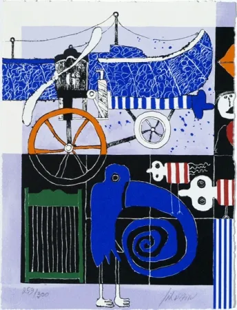 Screenprint Silvain - The Bird