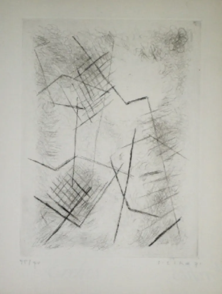 Etching Sima - Fragment 1 