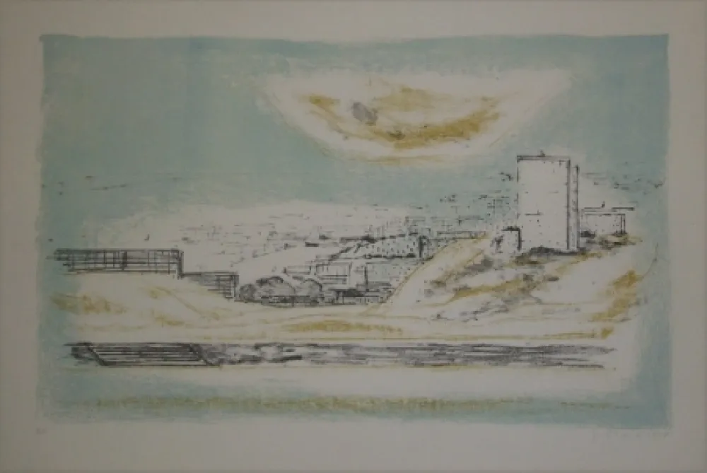 Lithograph Sima - PAYSAGE