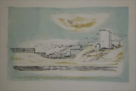 Lithograph Sima - PAYSAGE