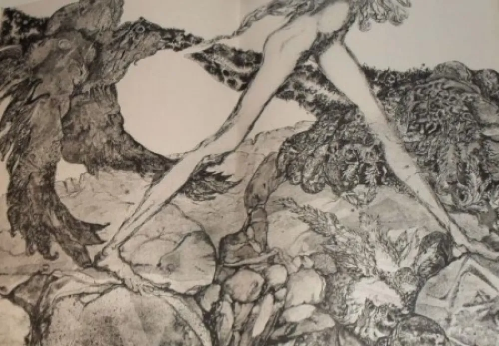 Illustrated Book Simon - Die Suchende / Celle qui cherche