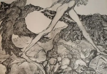 Illustrated Book Simon - Die Suchende / Celle qui cherche