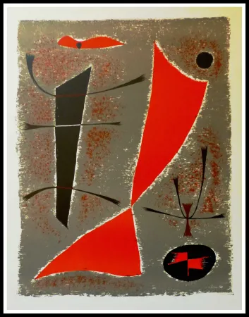 Lithograph Singier - COMPOSITION 