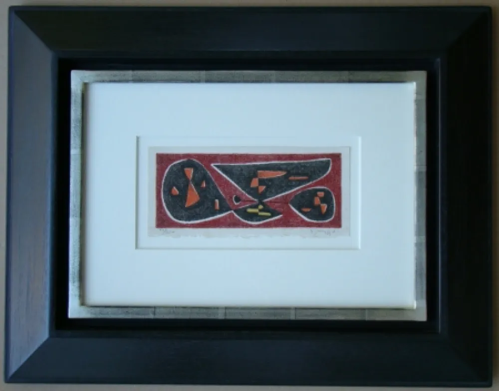 Etching Singier - Exposition Galerie de France