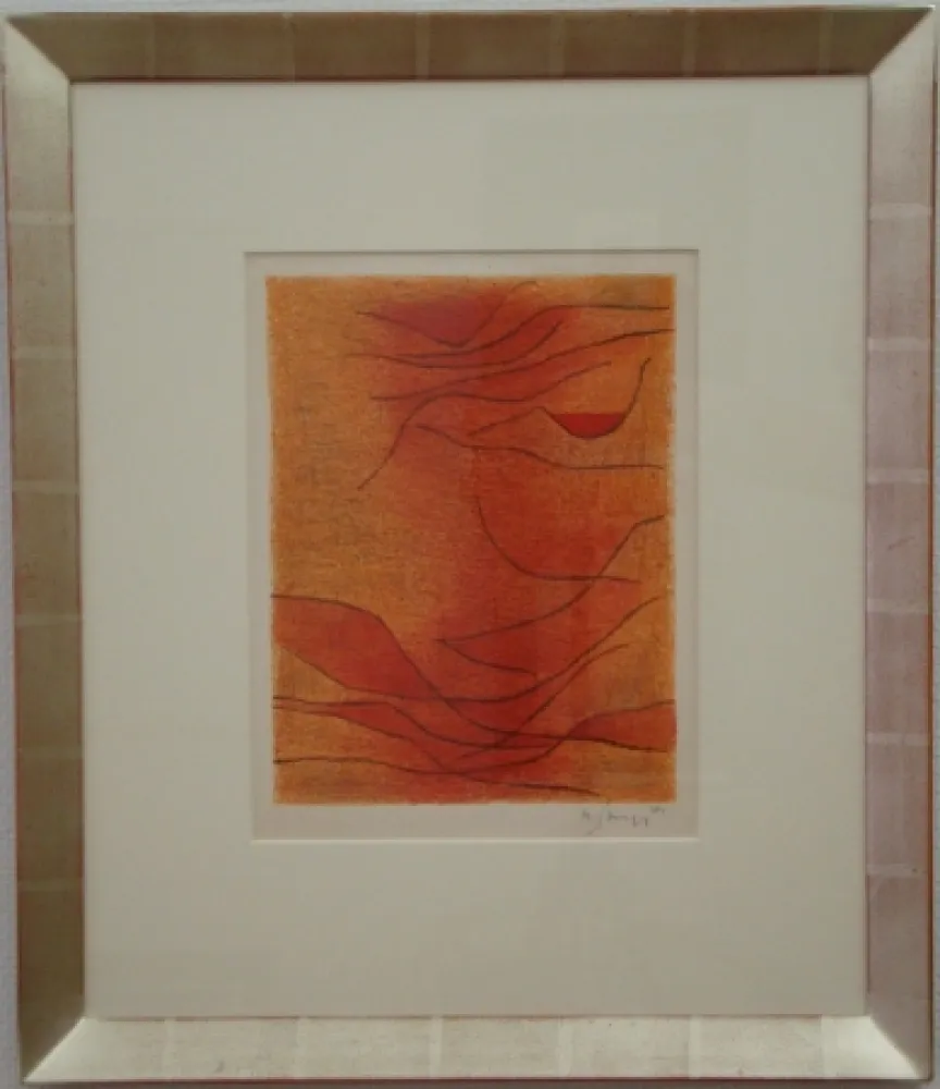 Lithograph Singier - Exposition Galerie de France