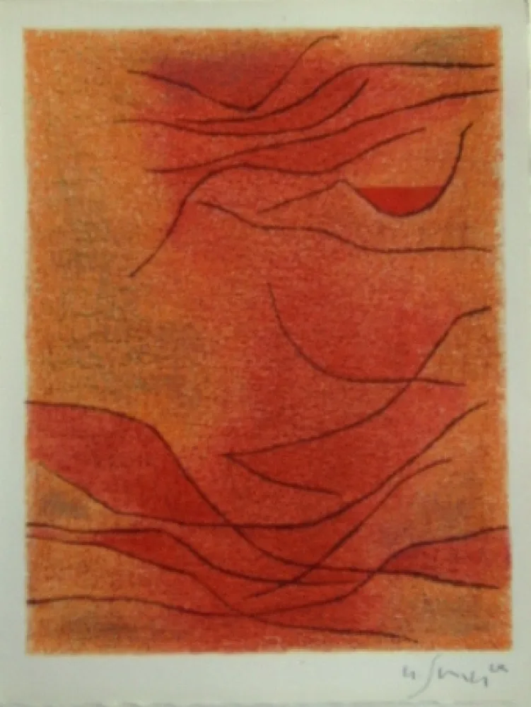 Lithograph Singier - Rythme