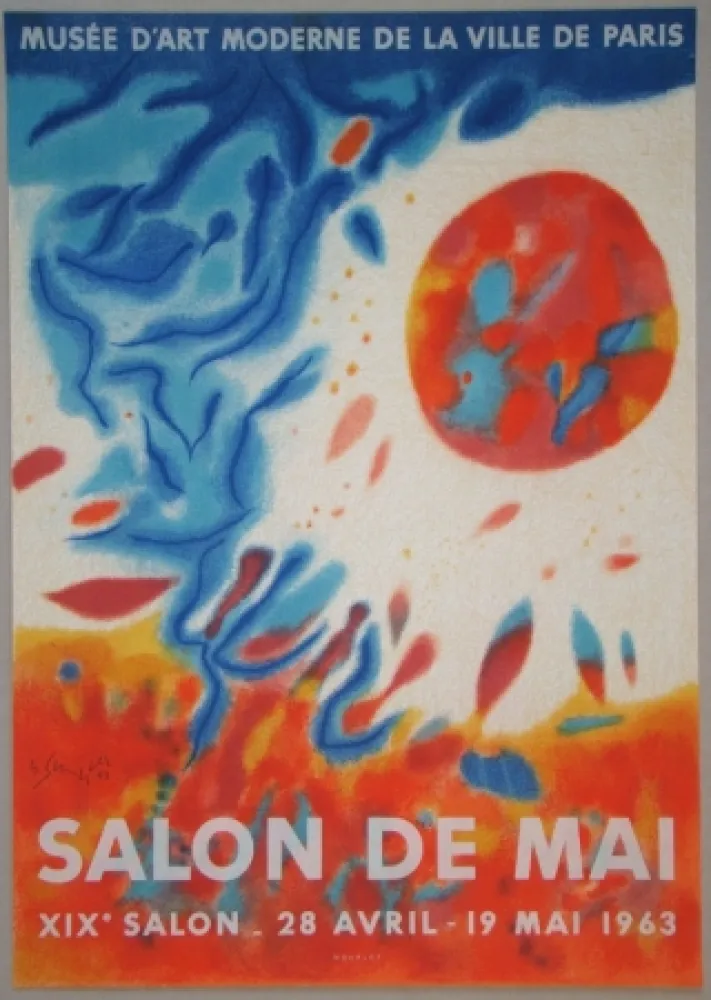 Lithograph Singier - Salon De Mai
