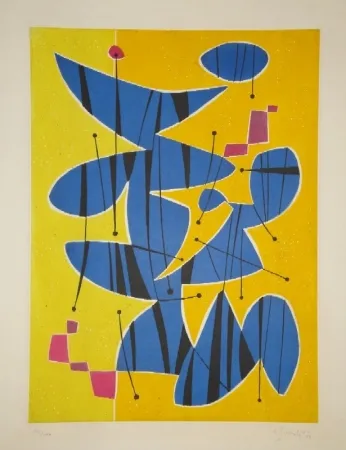 Etching And Aquatint Singier - Untitled