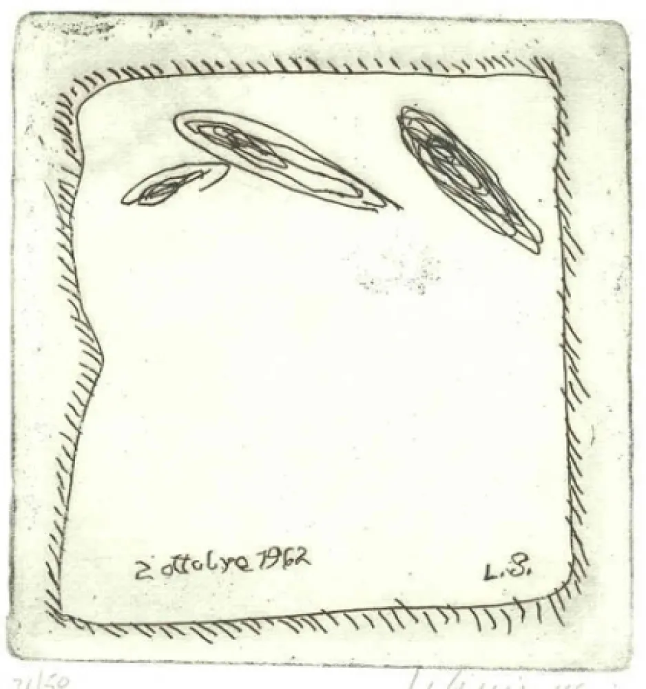 Illustrated Book Sinisgalli - Le finestre di via Rubens