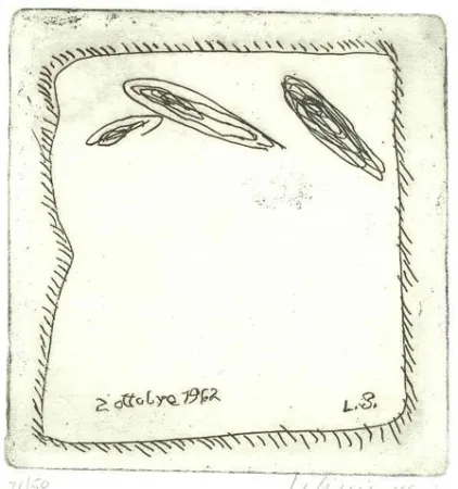 Illustrated Book Sinisgalli - Le finestre di via Rubens