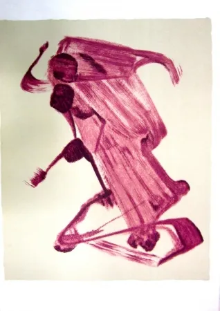 Lithograph Siqueiros - From the Prison Fantasy Series