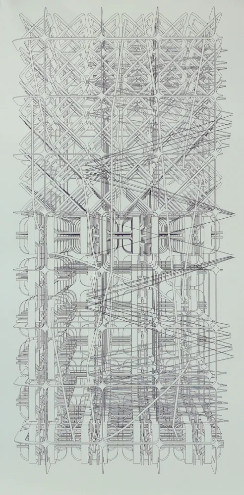 Lithograph Siquier - Mod.3/