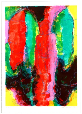 Lithograph Siversten - Sans Titre