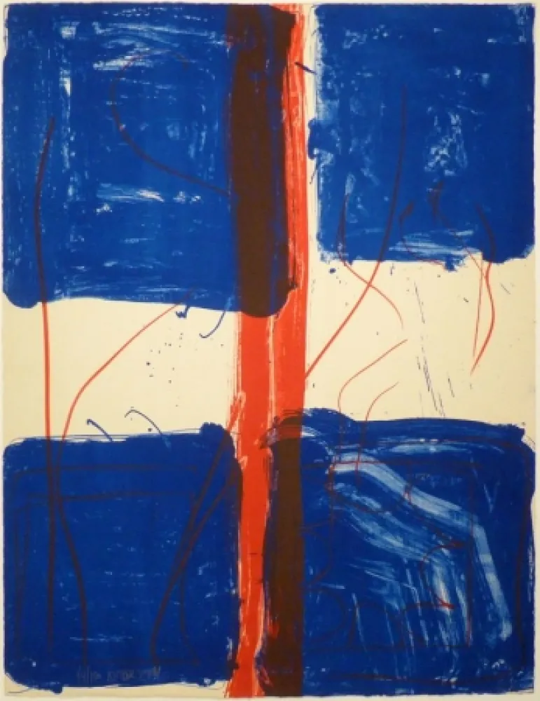 Lithograph Smith - Untitled