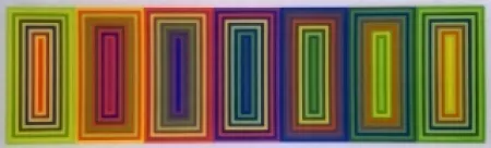 Screenprint Sobrino - Abstract composition