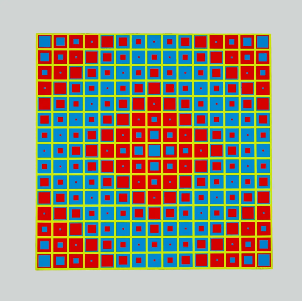 Screenprint Sobrino - Composition