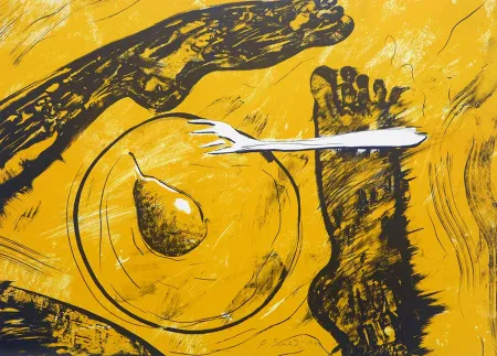 Lithograph Socias - Plat