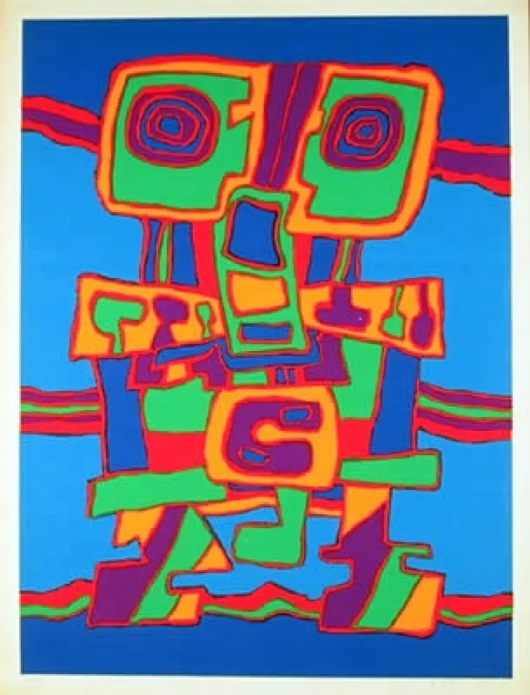 Screenprint Soisson - Songe Galere