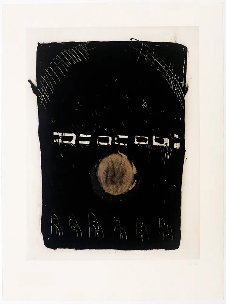 Etching Solano - Plaça del joc de la pilota I