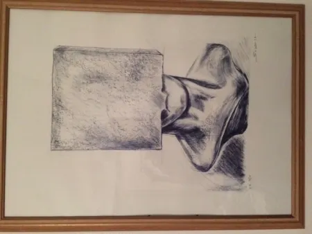 Lithograph Sosno - Tete au carré