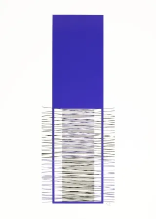 Screenprint Soto - Caroni (Purple) 