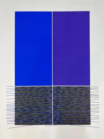 Screenprint Soto - Composition