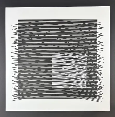 Screenprint Soto - Composition