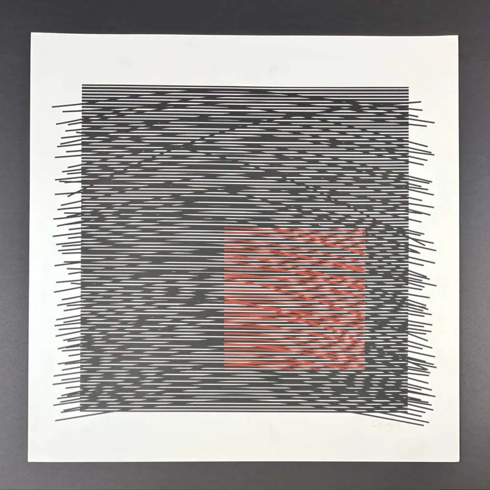 Screenprint Soto - Composition