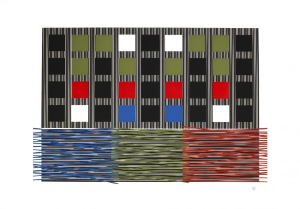 Screenprint Soto - Olympia